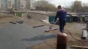 Ремонт мягкой кровли на гараже