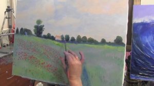 Импрессионизм маслом для начинающих, копия и техника Моне. Игорь Сахаров