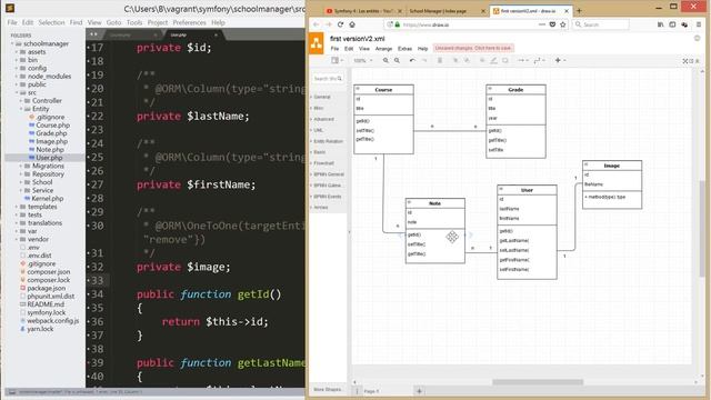 Symfony 4 : Doctrine les relations