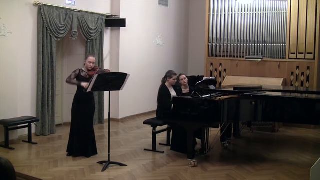 Anton Rubinstein Violin Sonata №2 op.19, Elizaveta Glazunova (violin), Elizaveta Marchenko (piano) смотреть онлайн