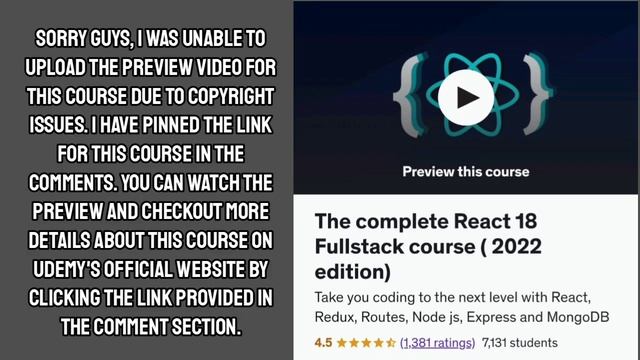 The complete React 18 Fullstack course