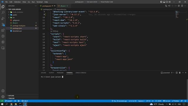 How to create a REST API With JSON Server | A full fake API with zero coding смотреть онлайн