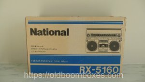 Кассетный стереомагнитофон NATIONAL RX-5160-ЯПОНИЯ-1981-ГОД