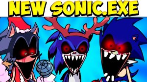 Соник.EXE Поет Рождественскую песню во Friday Night Funkin Мод vs SlayBells Song (FNF Mod/Hard)