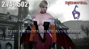 RE6 Mercenaries NM Sherry Darkstalkers Succubus 2749k Requiem for War PC 60fps