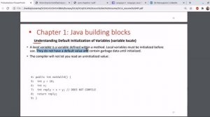 OCA JAVA 8_Chap1 cours+qcm