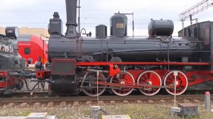 Паровозы на Балтийском вокзале