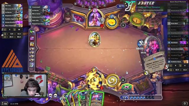 Quest Warlock - This Will Dominate the Meta SOON (Already Super Strong) - Hearthstone смотреть онлайн