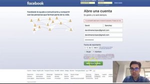 Cómo crear una cuenta de Facebook en menos de 1 minuto