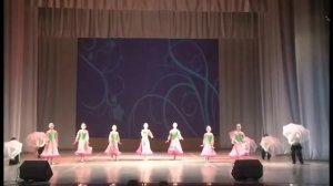 Образцовый художественный ансамбль бального танца "Вдохновение" танец "Летняя прогулка"