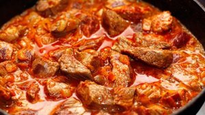Вкусный гуляш из говядины