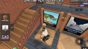 играем с Папиной в ММ2😆