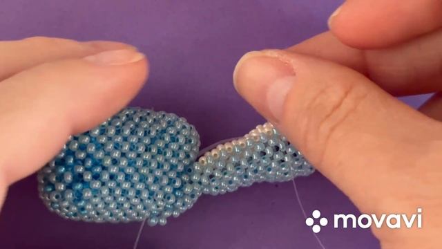 Четвертая часть. Мастер класс на Плюшика. Ушко #амигуруми #amigurumi #амигурумиизбисера
