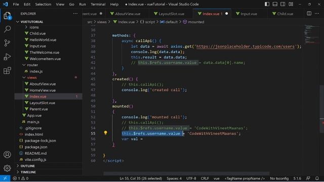 Part-24 | step by step learn vue js 3 from beginner to advance in hindi | What are Refs