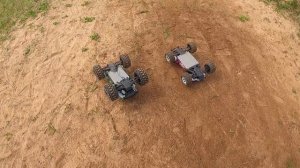 TRAXXAS Hoss 4X4 VXL против Rustler 4X4 ... Кто круче? Сравнительный тест