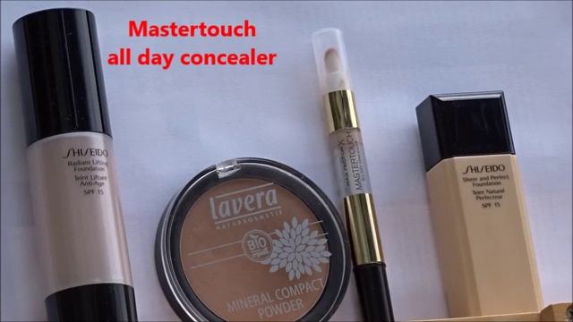 MASTERTOUCH консилер + LAVERA пудра смотреть онлайн