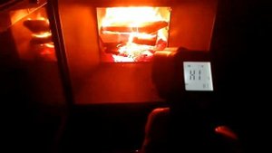 Первая топка печи Гейзер