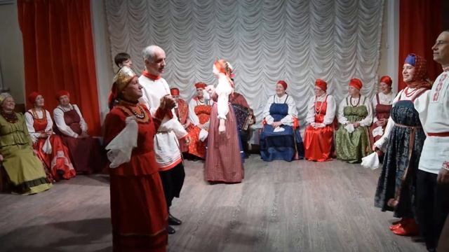Русский северный народный  фольклор-пляски , кадриль" Метелица".