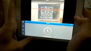 QR-код мелом на доске