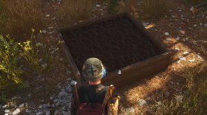 SCUM №59,1 Режим "Исследователь" 4k 60к/с - Постройка огорода. #scum #gameexplorer #скам