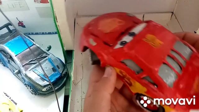 Молния МакКуин из пластилина, сделал своими руками из пластилина смотреть онлайн