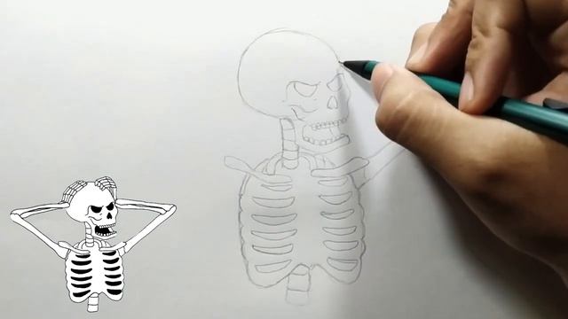 How to Draw Angry Skeleton смотреть онлайн