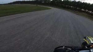 На треке НОЧЬЮ! Husqvarna 701 supermoto МОГЁТ!