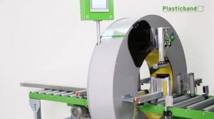 Автоматическая орбитальная машина для горизонтальной обмотки в стрейч пленку Atis 50 Plasticband