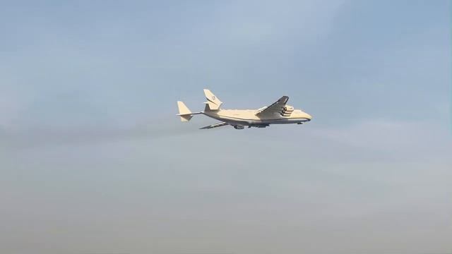 An225 Tianjin Airport takes off смотреть онлайн