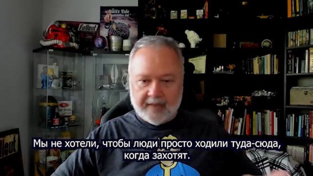 Тим Кейн о случайных встречах Fallout