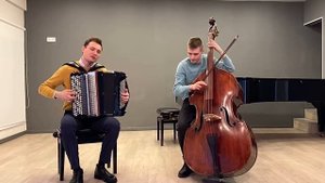 Чардаш Монти (А.Салахов - баян, Д.Тарбеев - контрабас)