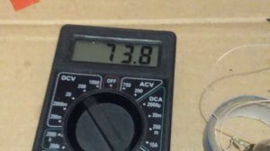 неонка МН-3 от одной просевшей батарейки