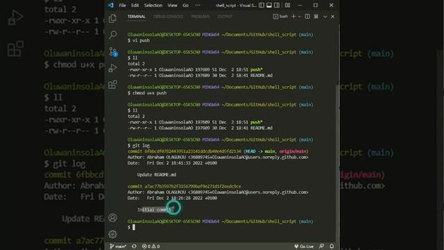 Automating Git file staging, commit and push with Shell Scripting смотреть онлайн