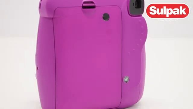 Фотокамера Fujifilm Instax mini 9 Clear Purple распаковка смотреть онлайн