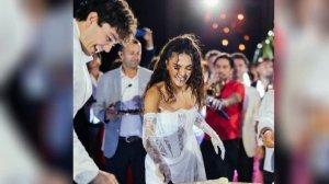 Эбру Шахин (Ebru Şahin) - актриса вышла замуж. Лучшие кадры свадьбы.Ветреный,Легенда