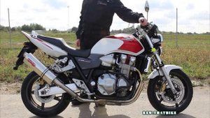 Honda CB1300 exhaust sound compilation