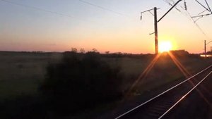 РЖД поезд 464 перегон оп Боченково - Мальчевская 26 часть