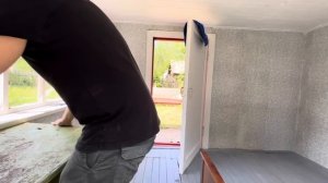 ПРЕОБРАЖЕНИЕ СТАРОГО ДАЧНОГО ДОМИКА ПРОДОЛЖАЕТСЯ - УЖЕ МОЖНО ЖИТЬ!