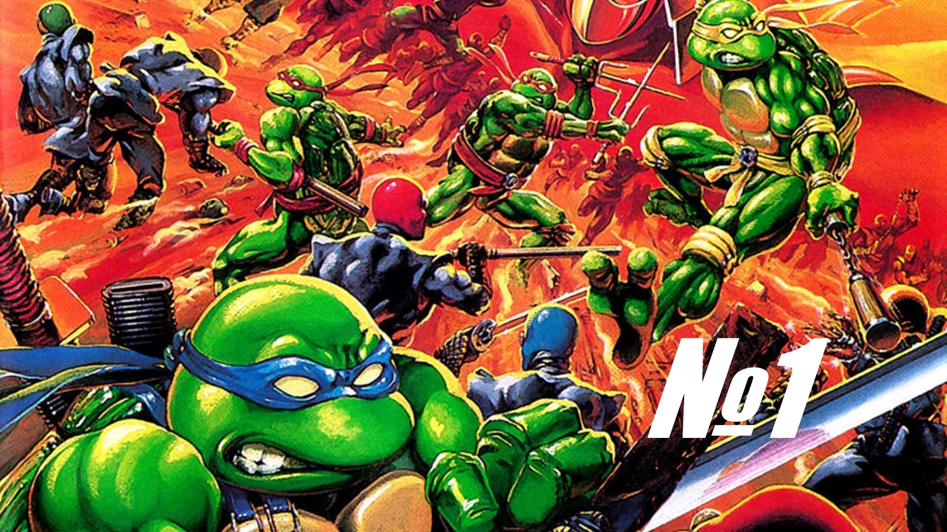 TMNT - The Hyperstone Heist (SEGA) выпуск №1