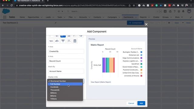 HORIZONTAL STACKED BAR CHART COMPONENT IN SALESFORCE | How to Create a Component in Salesforce