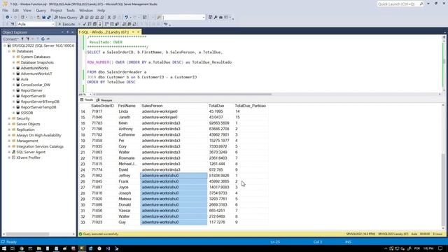 T-SQL - Window Functions | SQL Server Expert