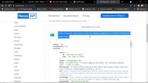 Free News API (for developer) Create and integrate News api  demo application⬇