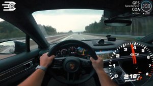 0-200 km/h | Porsche Panamera GTS 4.0 V8 | Acceleration TEST✔