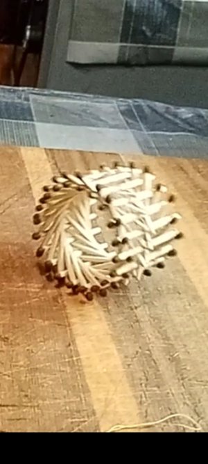 ПОДЕЛКИ ИЗ СПИЧЕК. КОЛЕСО