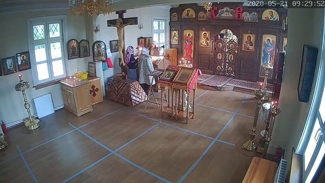 Святой апостол Иоанн Богослов и прп. Арсений Великий. Литургия. 21 мая 2020 год. смотреть онлайн