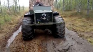 Каракат Тундра по болоту.