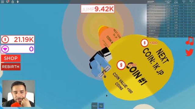 1,000,000 JUMP POWER... ROBLOX POGO SIMULATOR!! смотреть онлайн