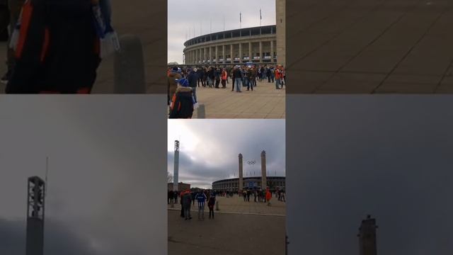 Outside the Olympiastadion Berlin