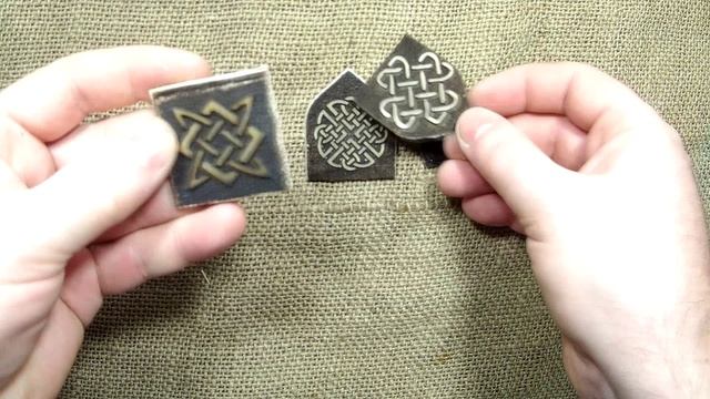 Из чего сделать штампы для тиснения? смотреть онлайн