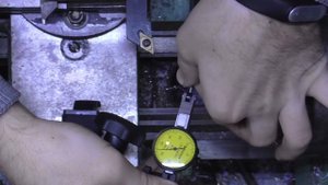 индикаторная стойка на магнитном основании из Китая , ну совсем маленькая